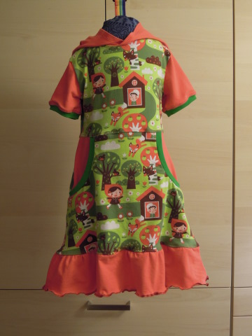 Rotkppchen-Kleid
